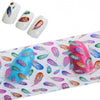 Designs Nail Foils Colorful Feather