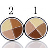 Professional 4 Color Make Up Powder